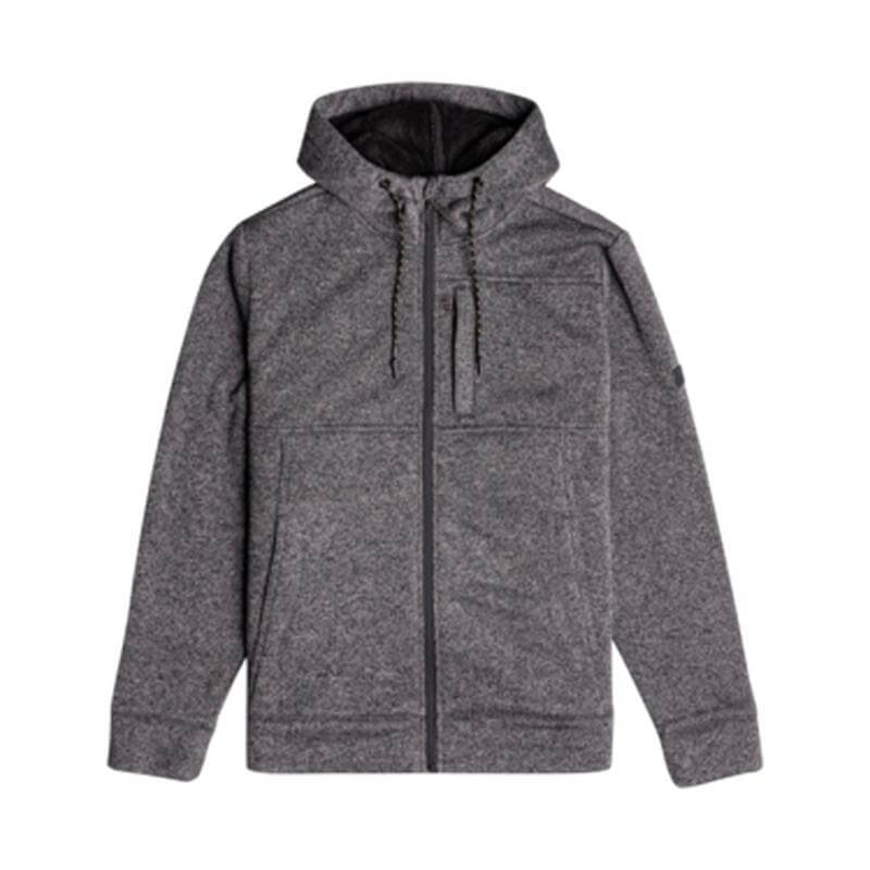 Billabong Herren Hoodie Boundary Sherpa - black heather