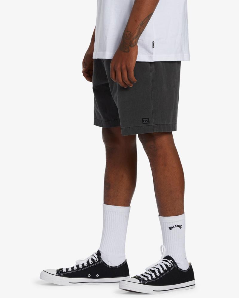 Billabong Herren Hybrid Shorts Crossfire Wave Washed - Washed Black