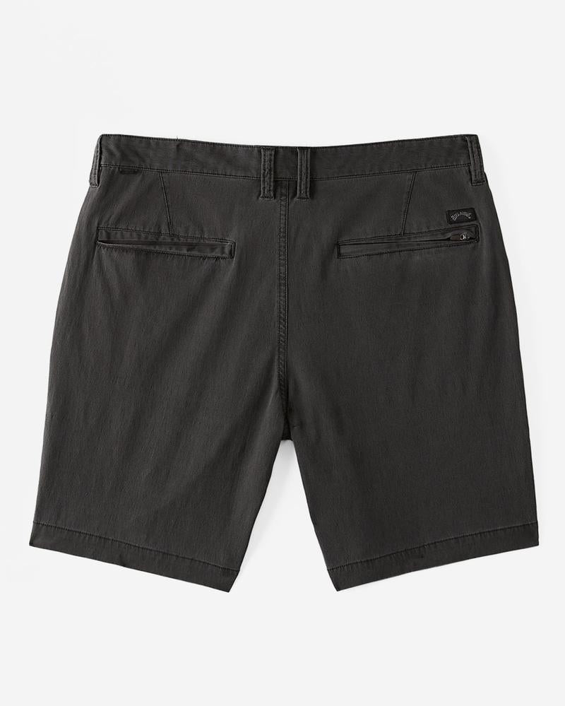 Billabong Herren Hybrid Shorts Crossfire Wave Washed - Washed Black