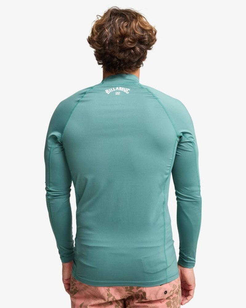 Billabong Herren Lycra Waves All Day Langarm - Sea Green