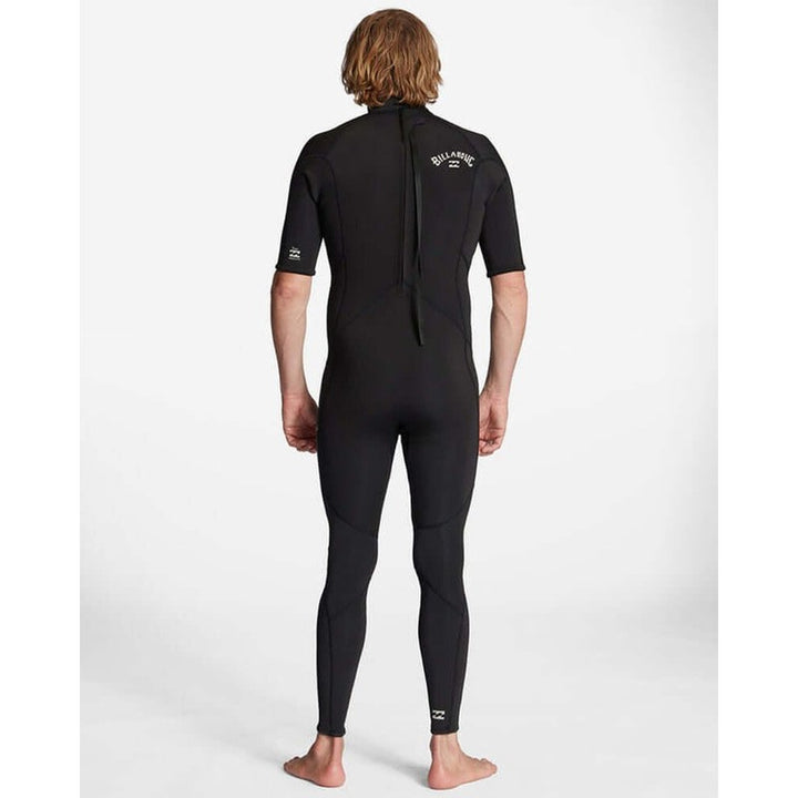 Billabong Herren Neoprenanzug 2/2mm Kurzärmliger Back-Zip-Springsuit Absolute