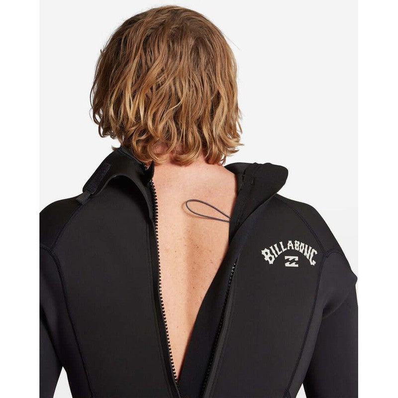 Billabong Herren Neoprenanzug 2/2mm Kurzärmliger Back-Zip-Springsuit Absolute