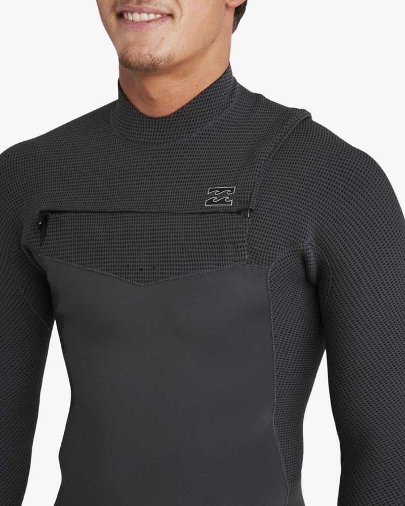Billabong Herren Neoprenanzug 3/2 Revolution Natural Chestzip - Graphite