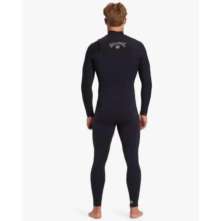 Billabong Herren Revolution Natural 3/2mm Chestzip Neoprenanzug - schwarz