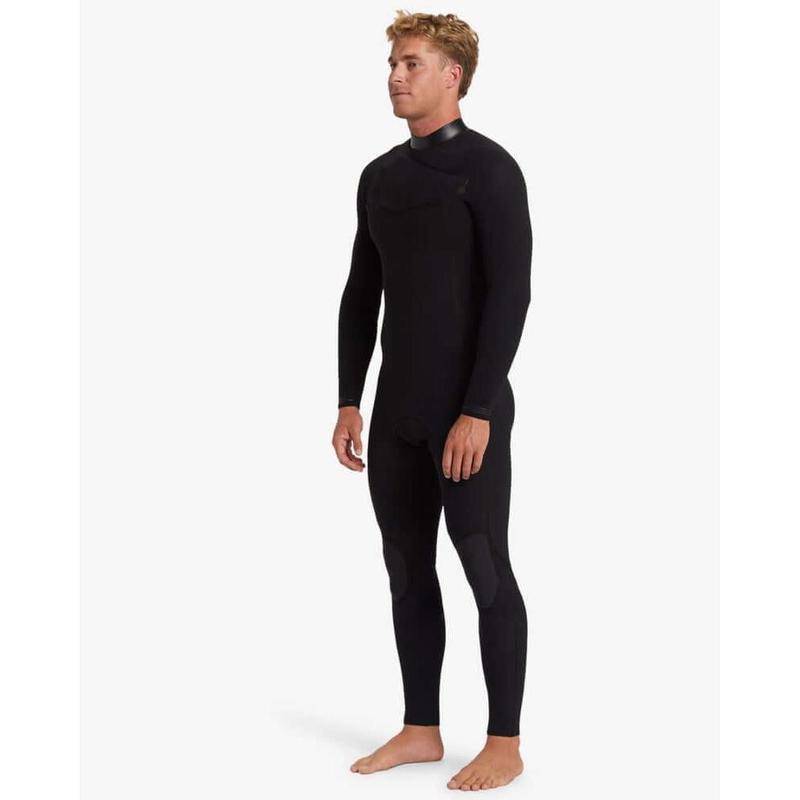 Billabong Herren Revolution Natural 3/2mm Chestzip Neoprenanzug - schwarz