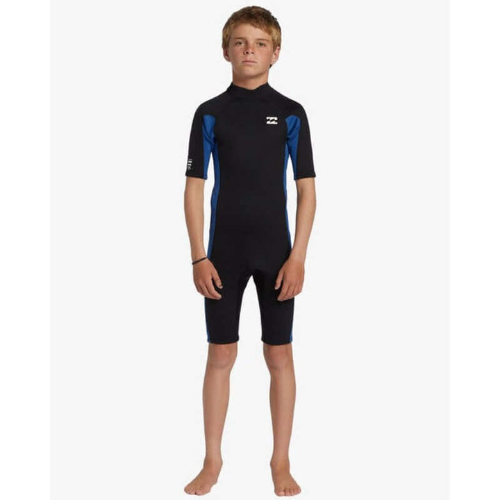 Billabong Kinder 2mm Ärmelloser Back Zip Springsuit Foil