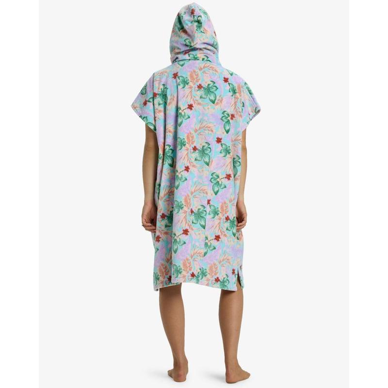 Billabong Poncho Hooded Towel - Coastal Blue