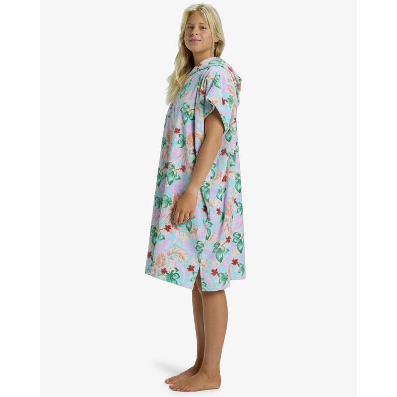 Billabong Poncho Hooded Towel - Coastal Blue