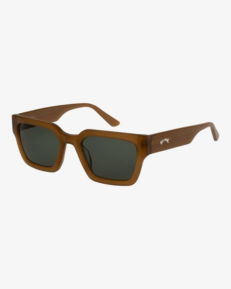 Billabong Sonnenbrille Weber - Shiny Milky Coffee / Green