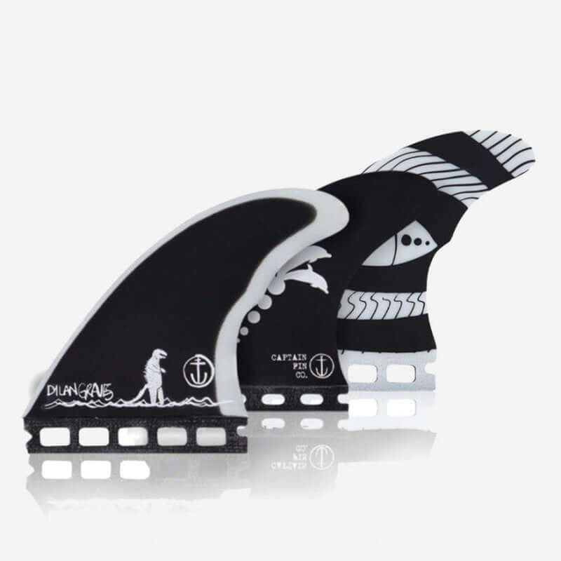 Captain Fin co. FInnen Dylan Gravezilla Thruster M - Black