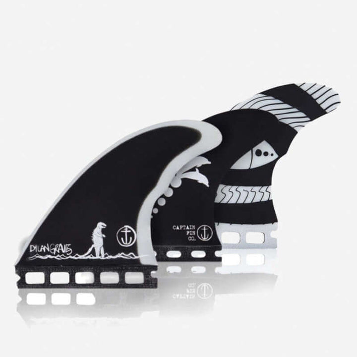 Captain Fin co. FInnen Dylan Gravezilla Thruster M - Black