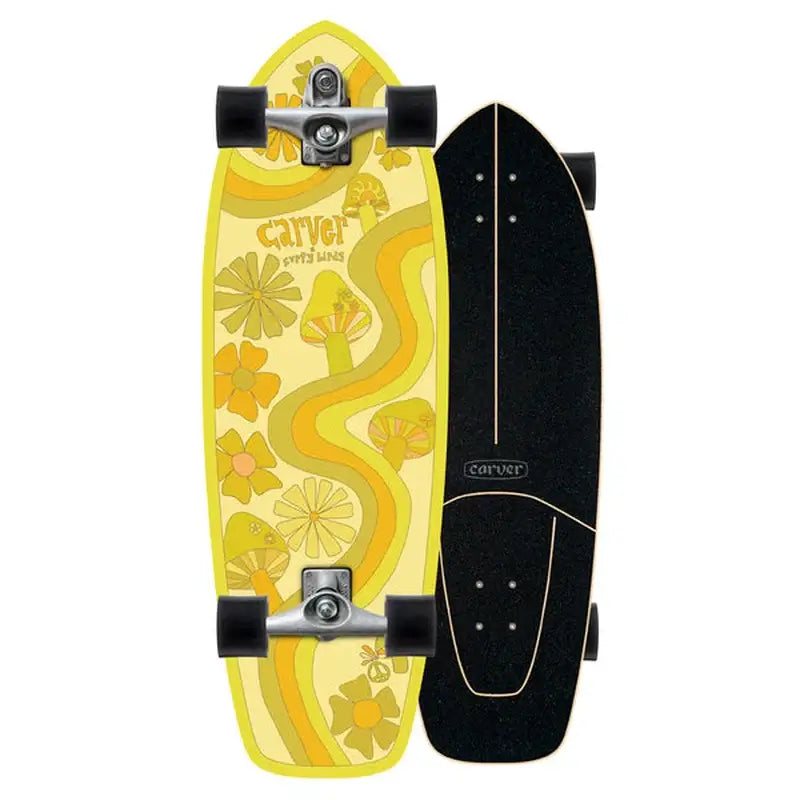 Carver Skateboard 30.25" Trippy Hippy C7 (Complete)