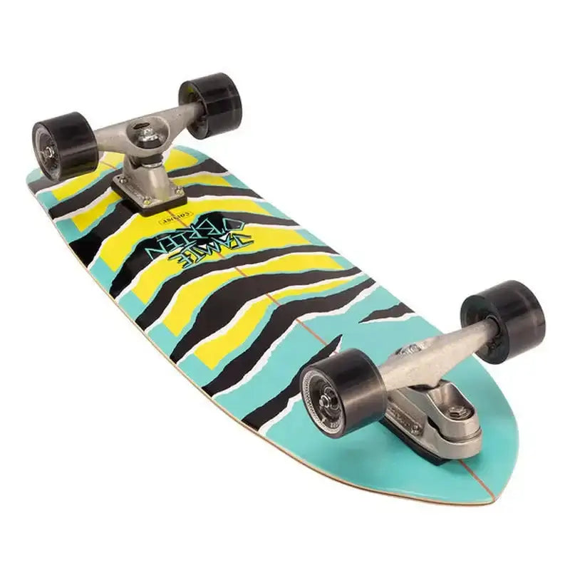 Carver Skateboard 31" JOB Aqua Tiger Surfskate CX (Complete)
