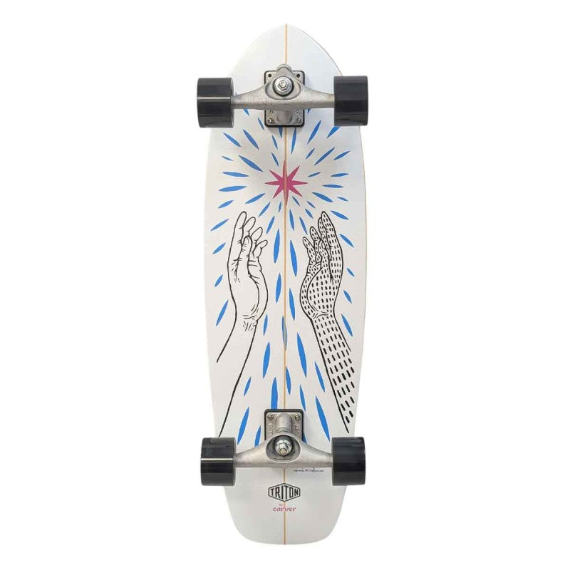 Carver Skateboard 31" Triton Presence Surfskate (nur Deck)