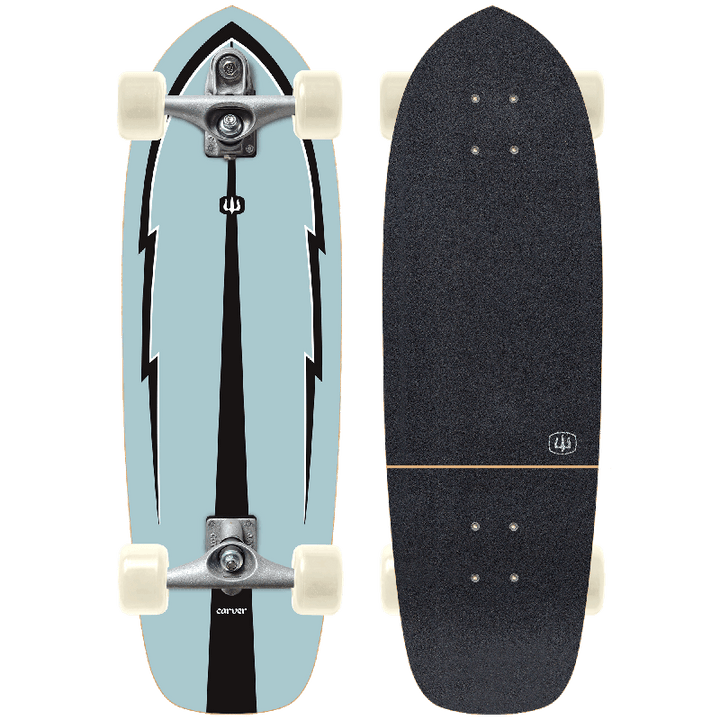 Carver Skateboard Blue Thunder 30.75" C7 (Complete)