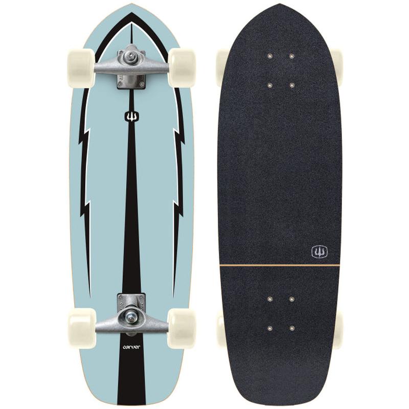 Carver Skateboard Blue Thunder 30.75" CX (Complete)