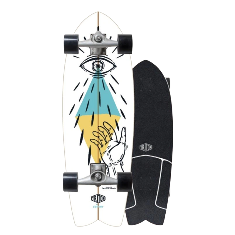 Carver Triton Surfskate 29" Guidance (nur Deck)