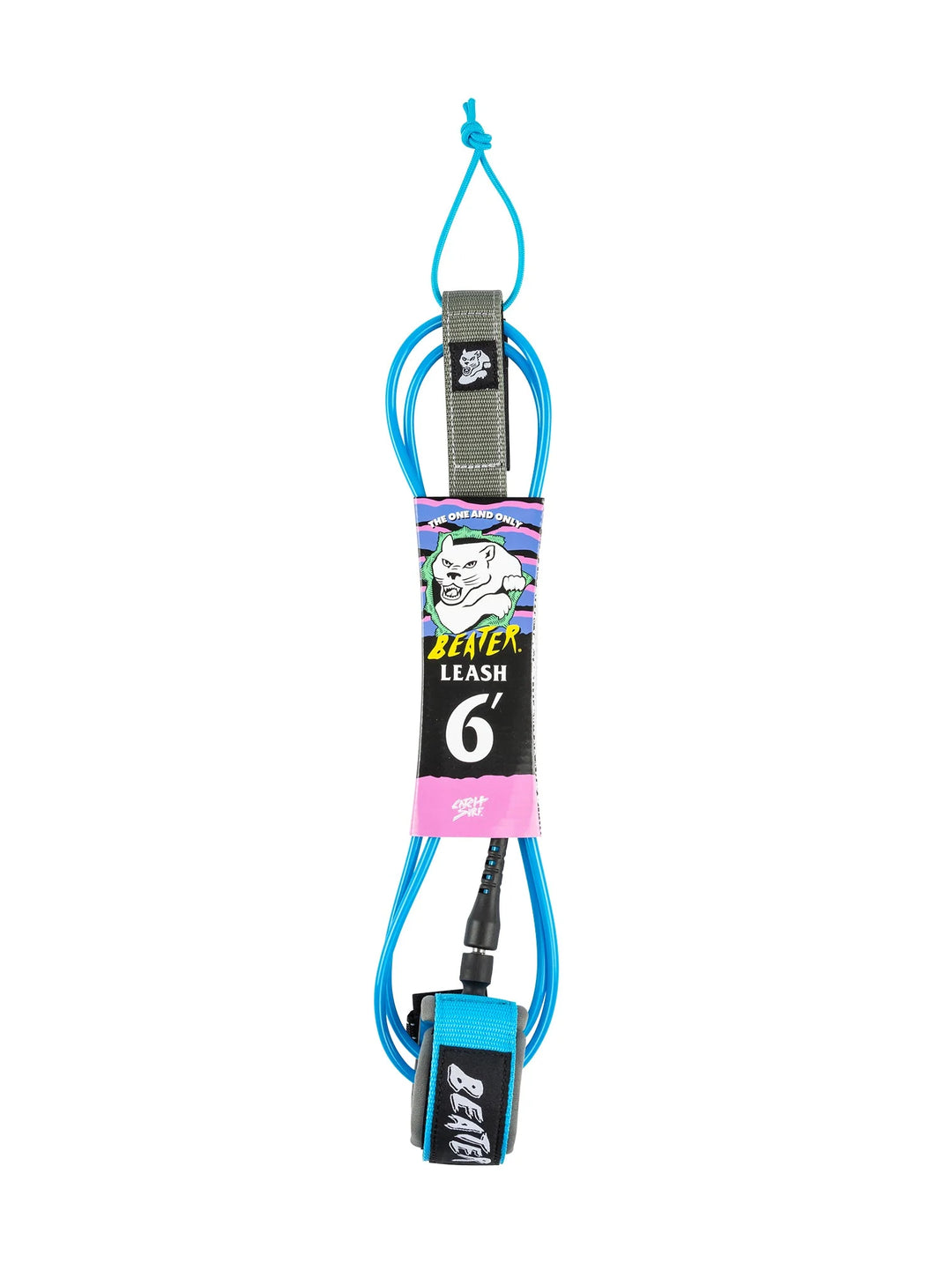 Catch Surf Beater 6'0" Regular Leash - Blau/Grau