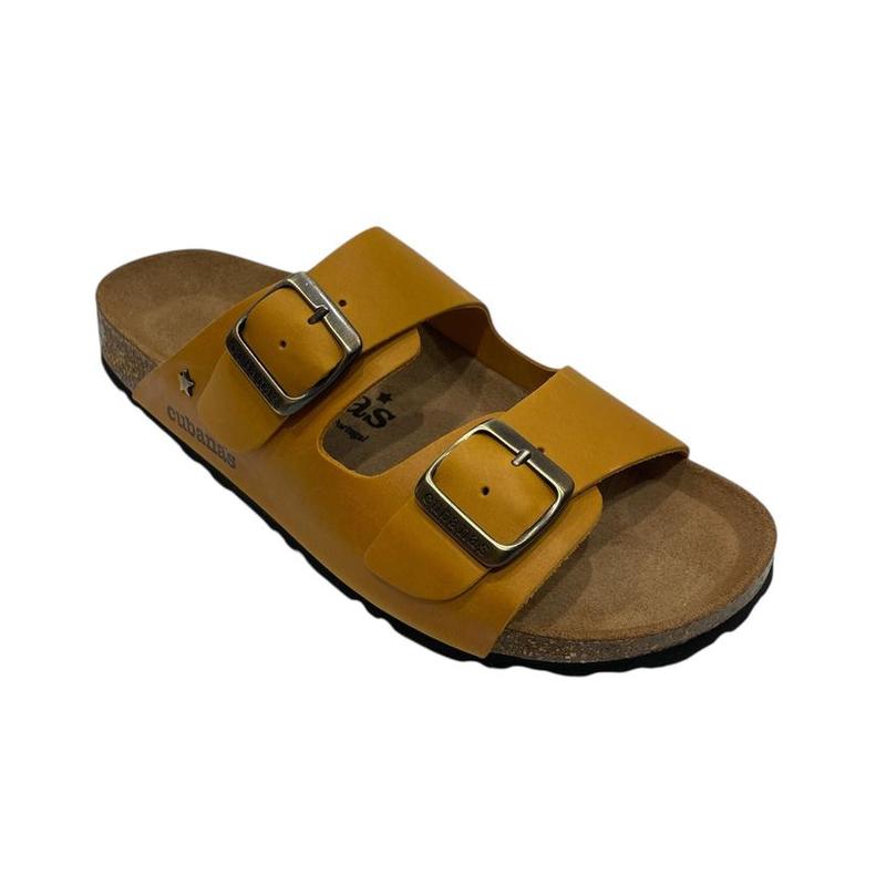 Cubanas Damen Sandalen Amalia - yellow