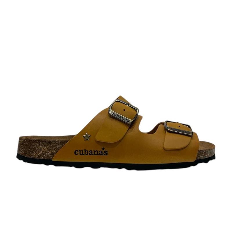 Cubanas Damen Sandalen Amalia - yellow