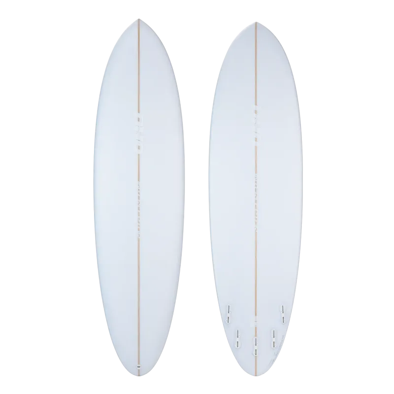 DHD Surfboards Interceptor 6'8" FCS II - clear