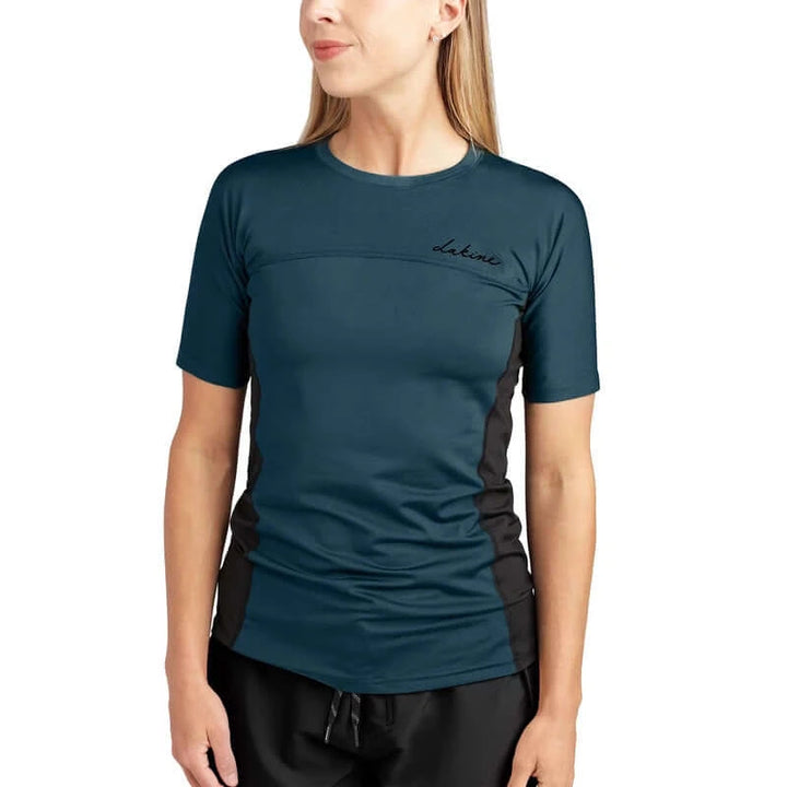 Dakine Damen kurzarm Lycra HD Snug Fit - galactic blue