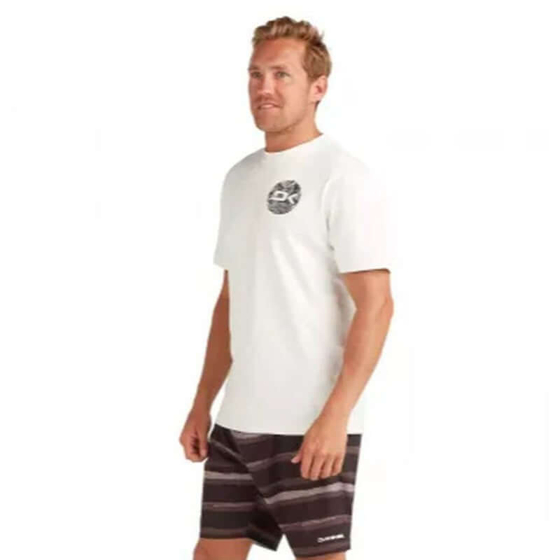 Dakine Herren Lycra Mission Loose Fit kurzarm - white