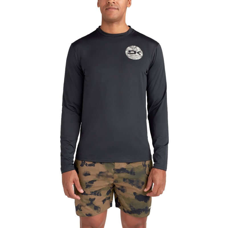 Dakine Herren Lycra Mission Loose Fit langarm - black