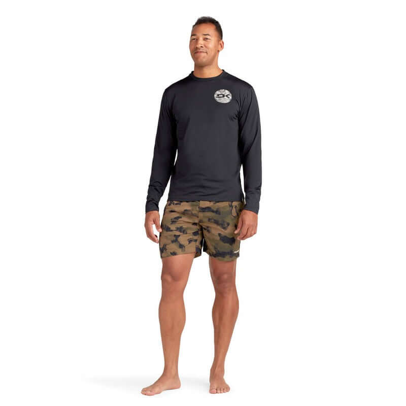 Dakine Herren Lycra Mission Loose Fit langarm - black