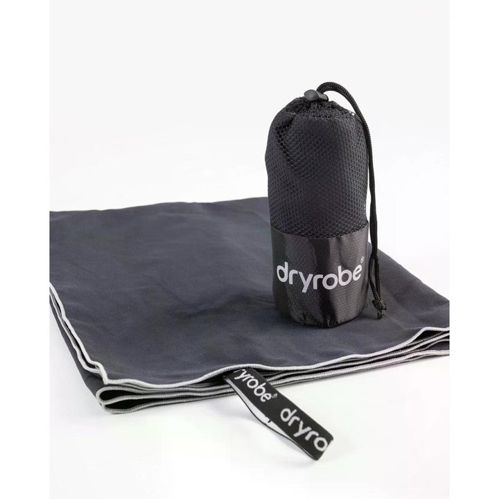 Dryrobe MIcrofaser Handtuch - Schwarz