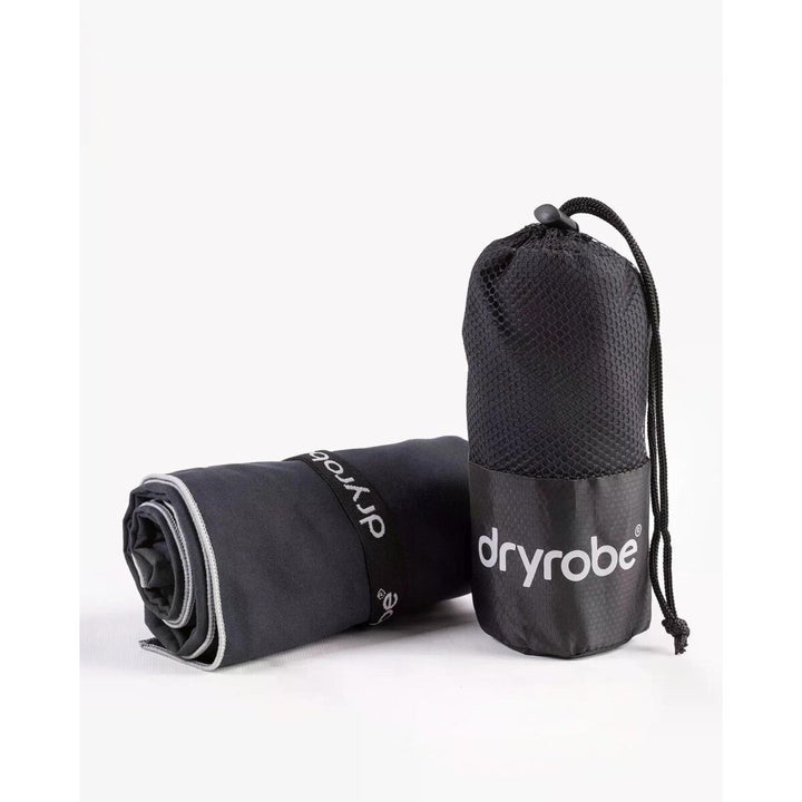 Dryrobe MIcrofaser Handtuch - Schwarz