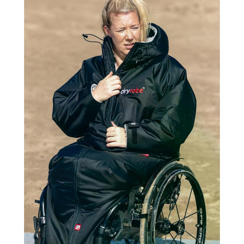 Dryrobe Poncho Adapt - Black Grey