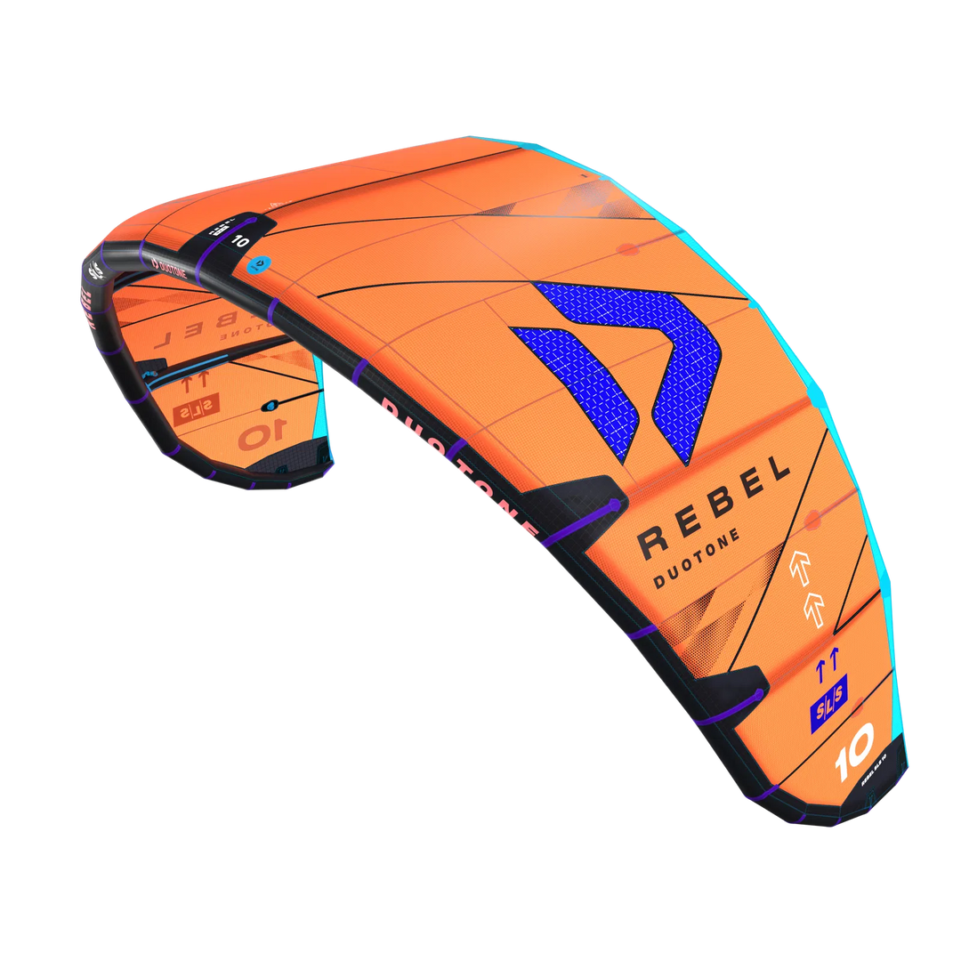 Duotone Kite Rebel SLS 2025 - orange/blue