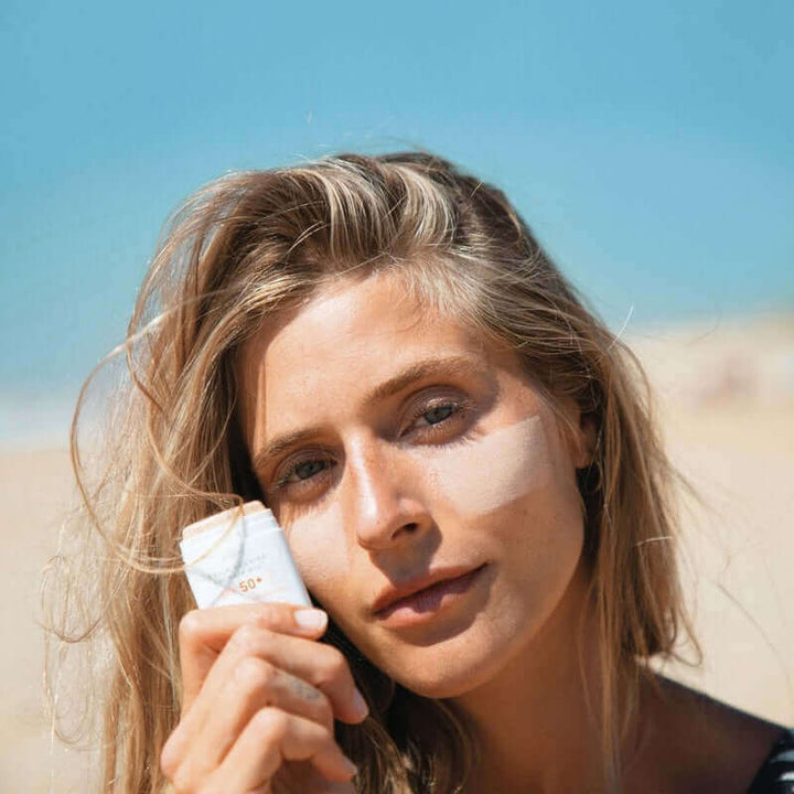 EQ Sonnenschutz Facestick SPF50 - bronze (leicht glitzernd)
