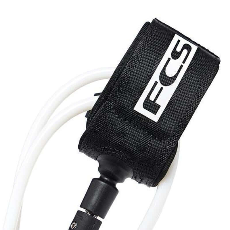 FCS 7'0 All Round Essential Leash - white/black