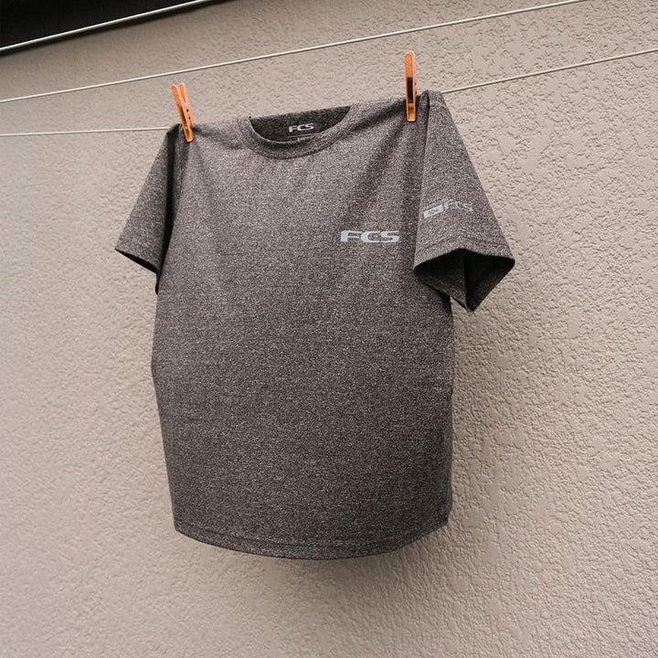 FCS Damen Lycra Essential kurzarm - Heather Grey