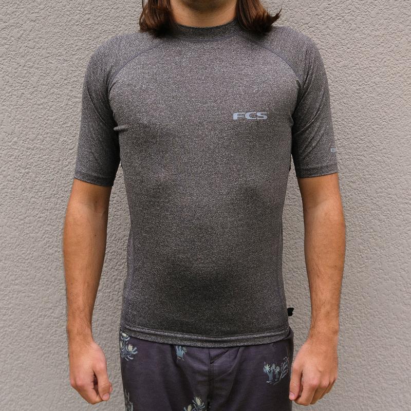 FCS Herren Lycra Essential kurzarm - Heather Grey