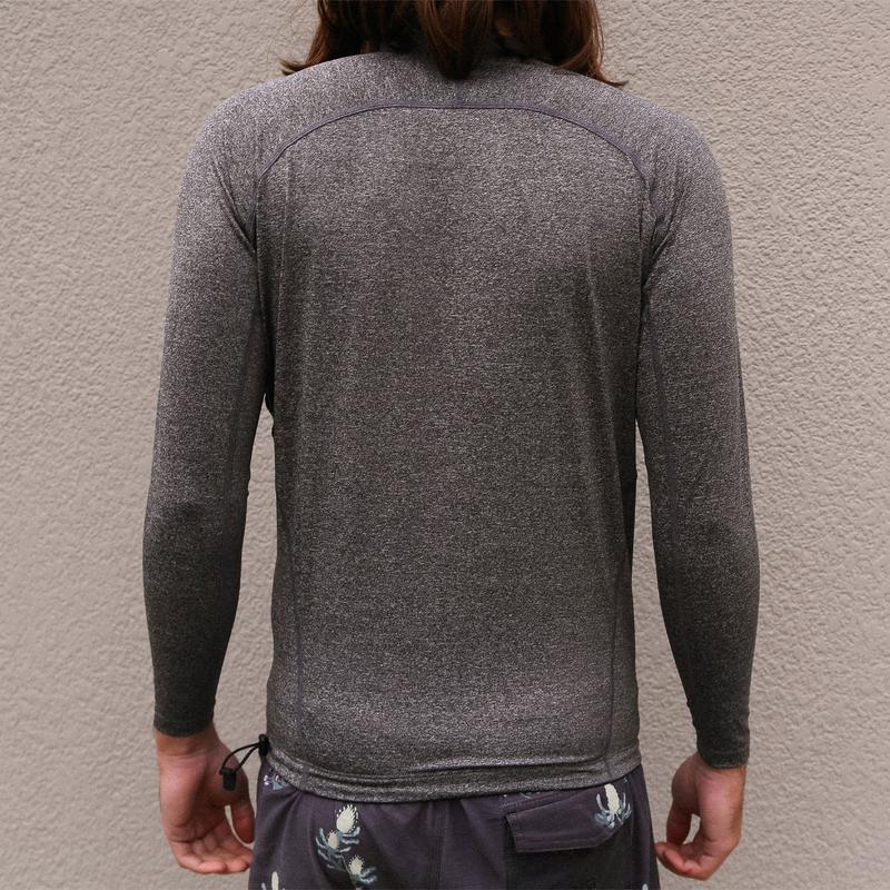 FCS Herren Lycra Essential langarm - Heather Grey