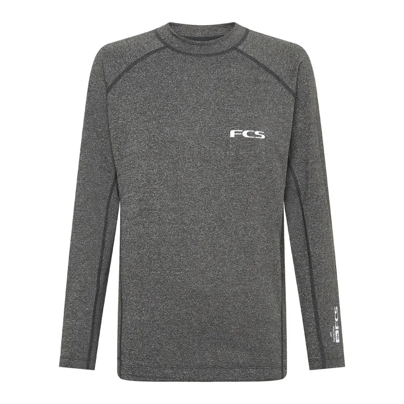 FCS Herren Lycra Essential langarm - Heather Grey