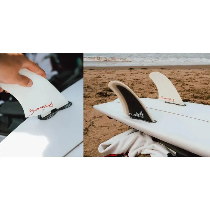 FCS II Finnen Britt Merrick Twin L-XL - black/white/grey