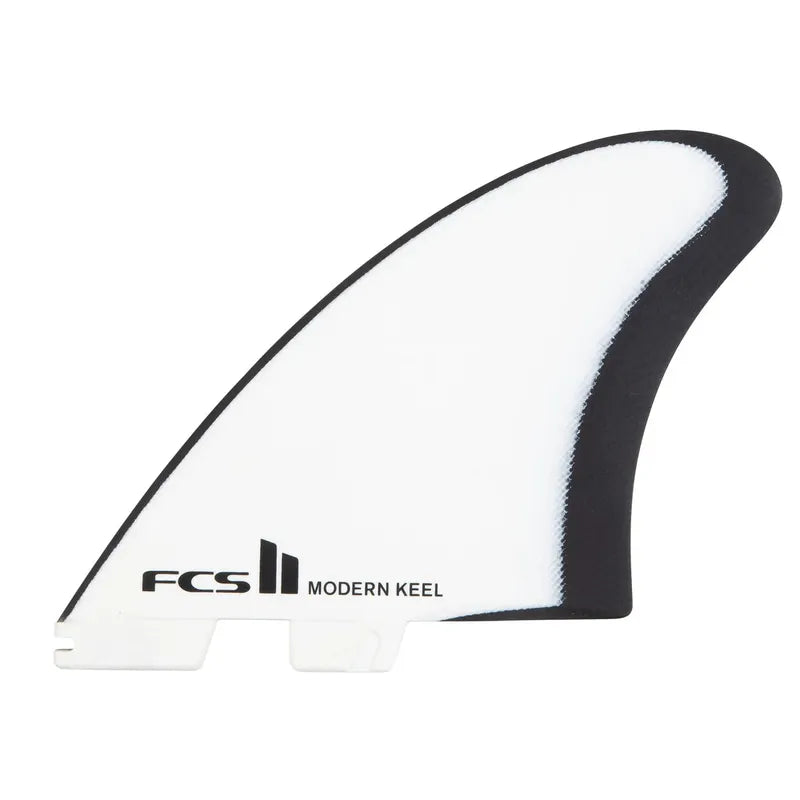 FCS II Finnen JS Modern Keel PG Twin - White / Black