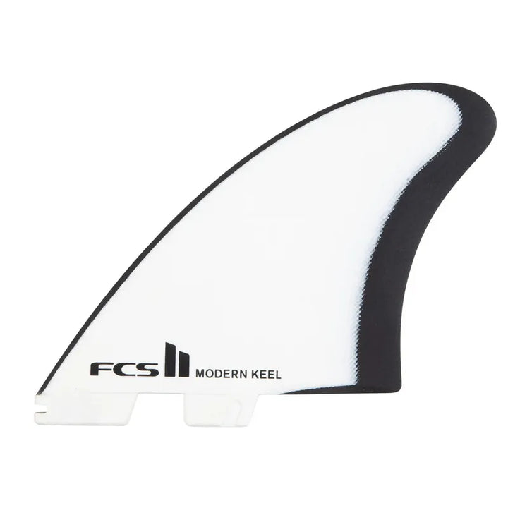 FCS II Finnen JS Modern Keel PG Twin - White / Black