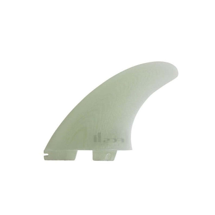 FCS II Finnen Mid Carver PG XL Tri Fins - Clear