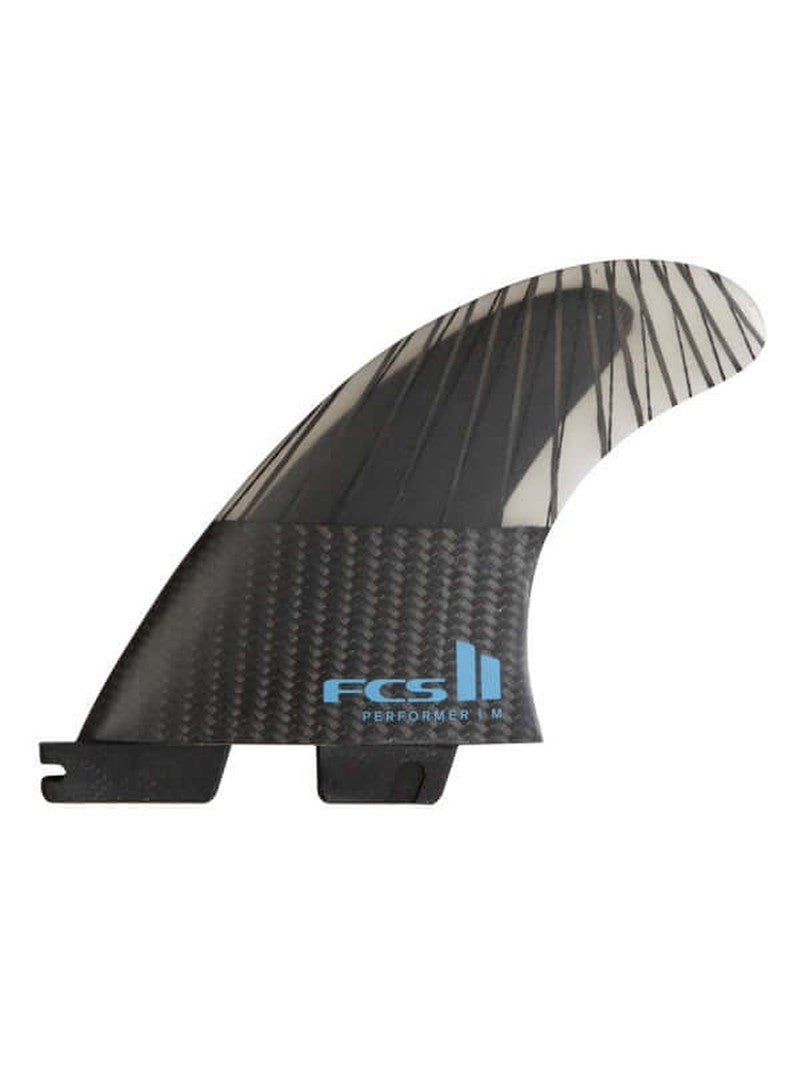 FCS II Finnen Performer PC Carbon Tri Fin -Tranquil Blue