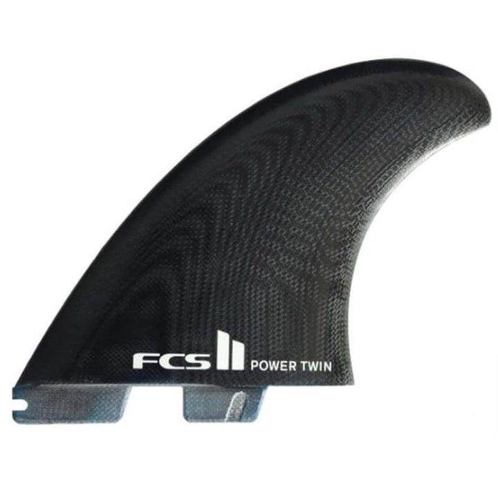 FCS II Power Twin +1 PG Retail Fins - Black