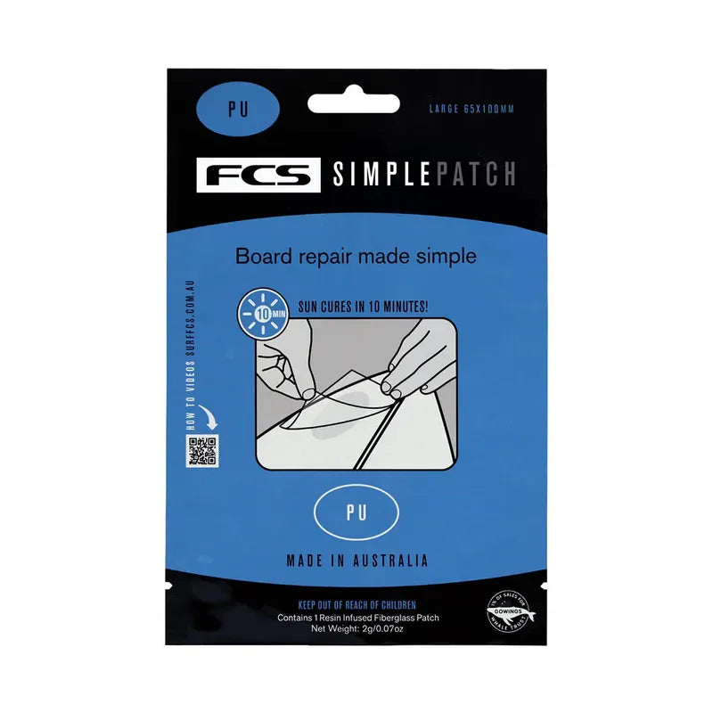 FCS Simple Patch Reparaturpatch Large - PU (Polyester) 1 Stück