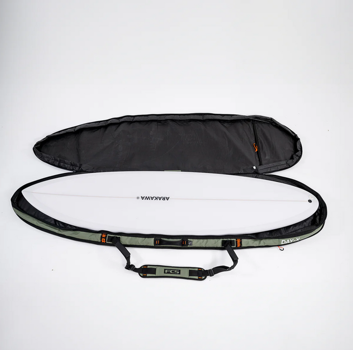 FCS Travel 1 Day-X Cover 8'0" Mid-Length - Alpine