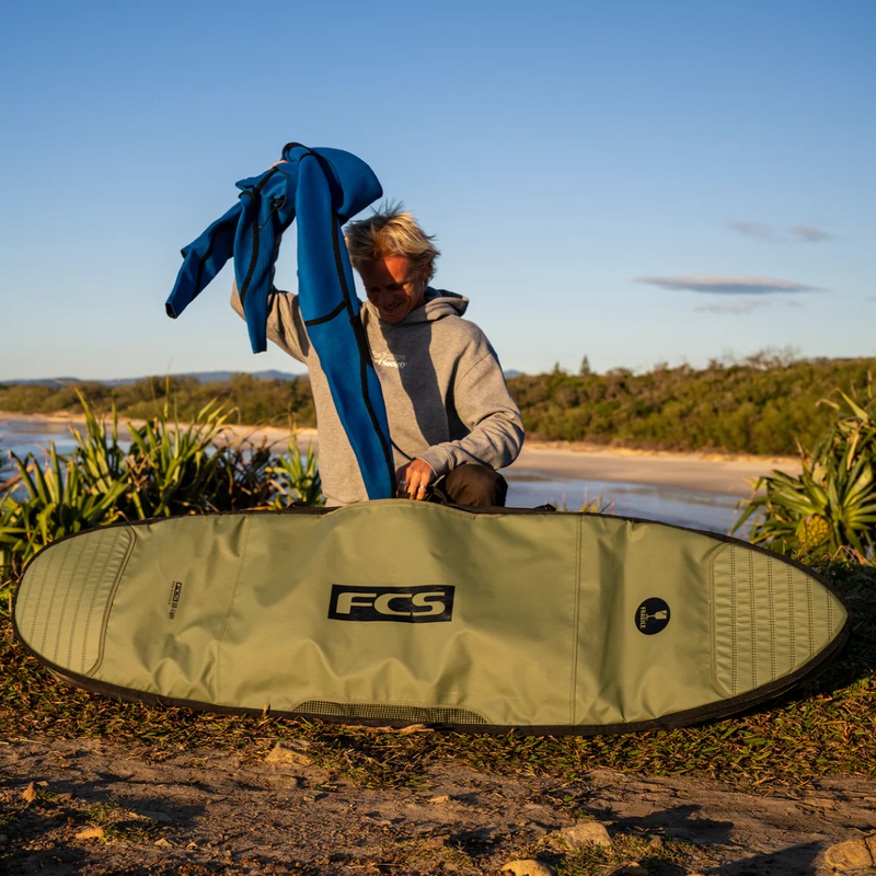 FCS Travel 1 Day-X Cover 8'6" Mid-Length - Alpine