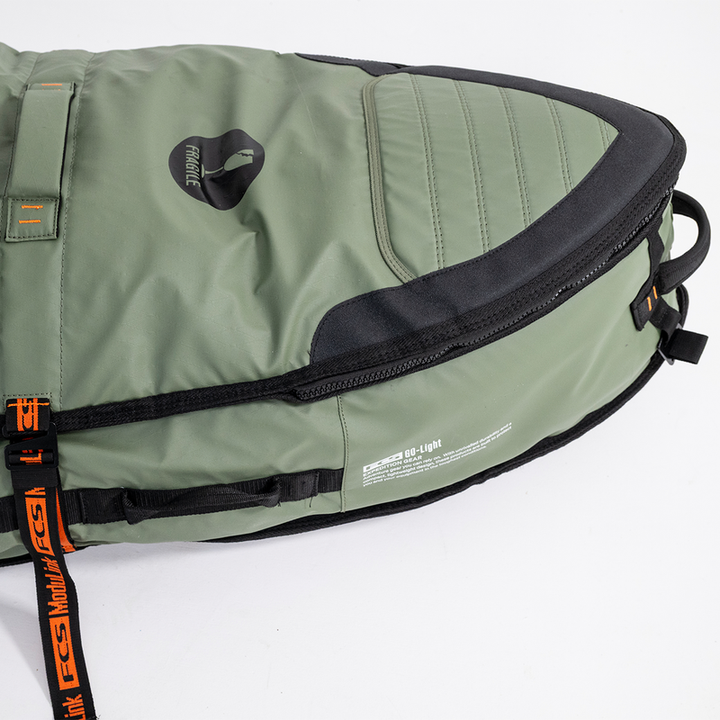 FCS Travel 2 Cover 8'0" Mid-Length - Alpine
