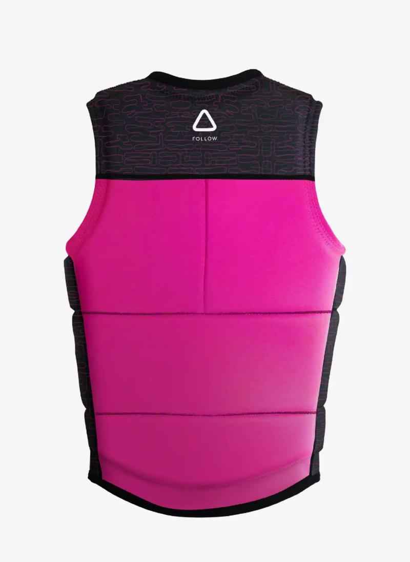Follow Damen Impact Weste Harmony - Black/Pink